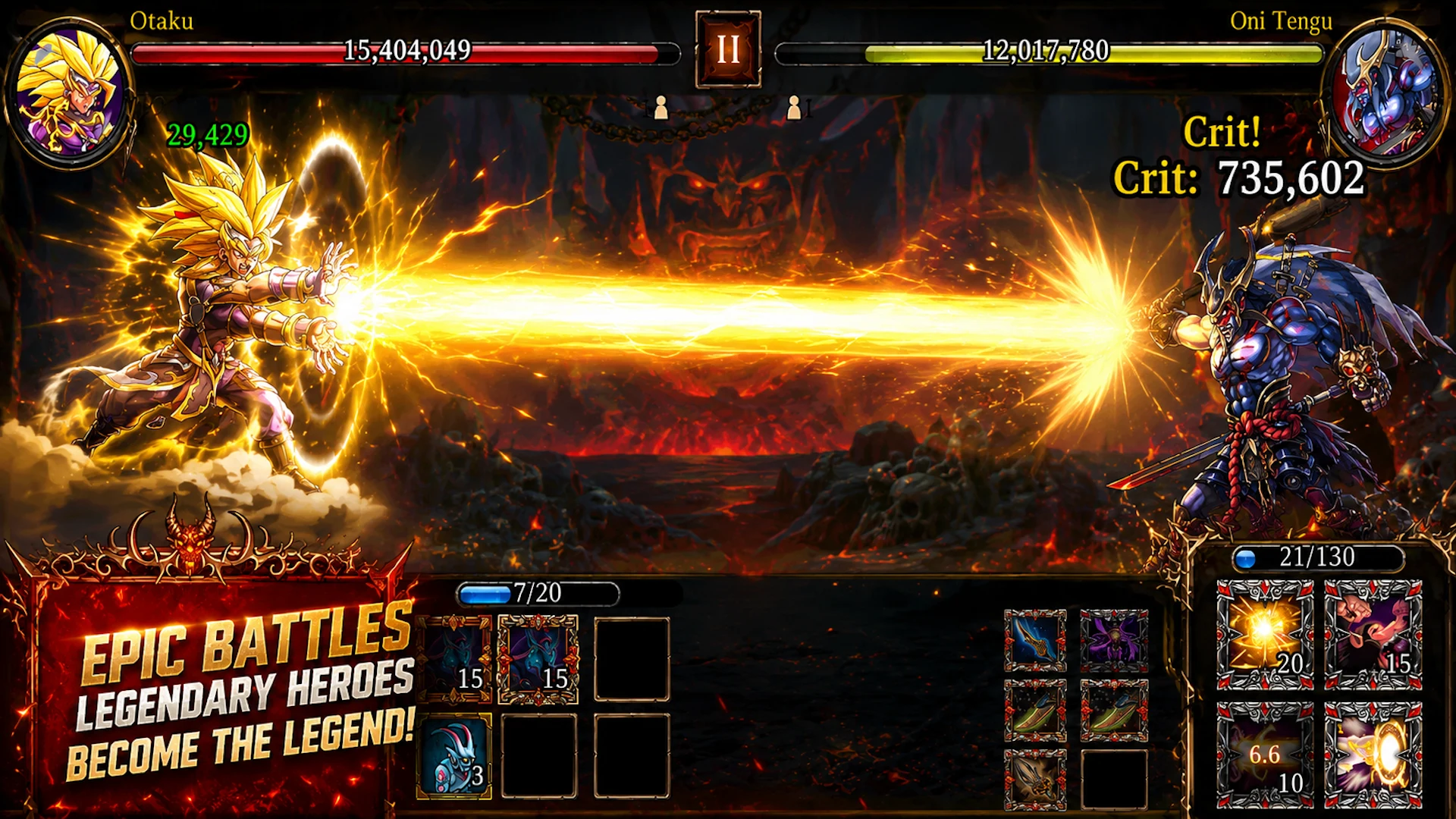 Epic Hero Wars - stick fight screenshot